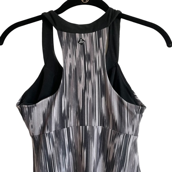 PrAna Shauna Racerback Active Dress, Black Rainblur, Size XS - Picture 7 of 8